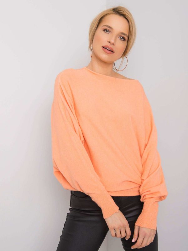 Albertina peach oversize sweater