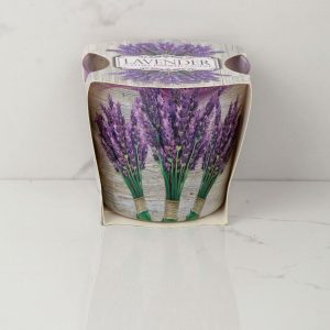 Decorative Scented Candle Lavender