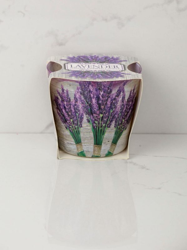 Decorative Scented Candle Lavender