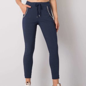 Navy blue trousers Tia