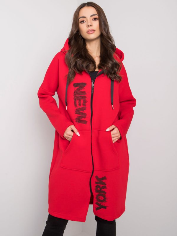 Red Lorient Hooded Sweatshirt