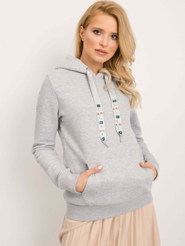 Light Grey Sweatshirt Marissa