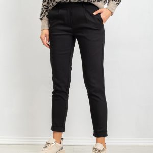 RUE PARIS Black Miley pants