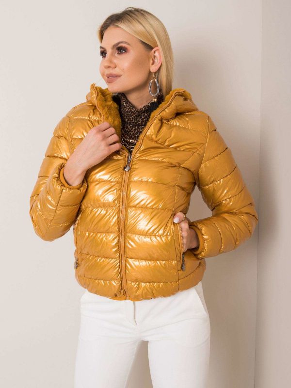 Gold double-sided jacket by Sally