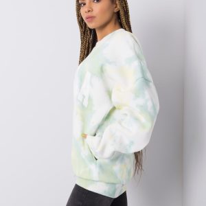 Green tie-dye sweatshirt Tamara RUE PARIS