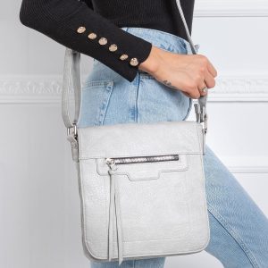 Grey Ladies Handbag