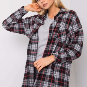 Grey flannel shirt Estra