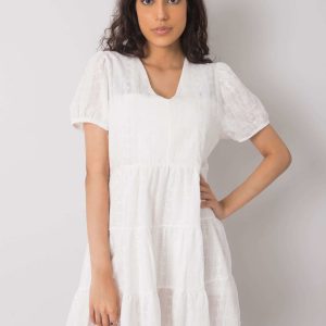 Iria Casual White Dress