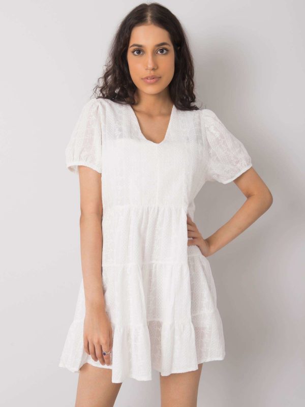 Iria Casual White Dress