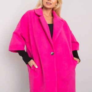 Aliz RUE PARIS Fuchsia Loose Coat