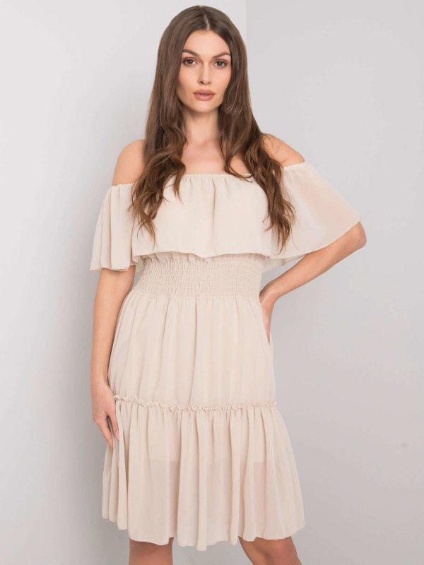 Beige Spanish dress Eria