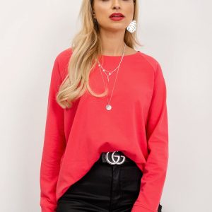 Coral sweatshirt Nadia