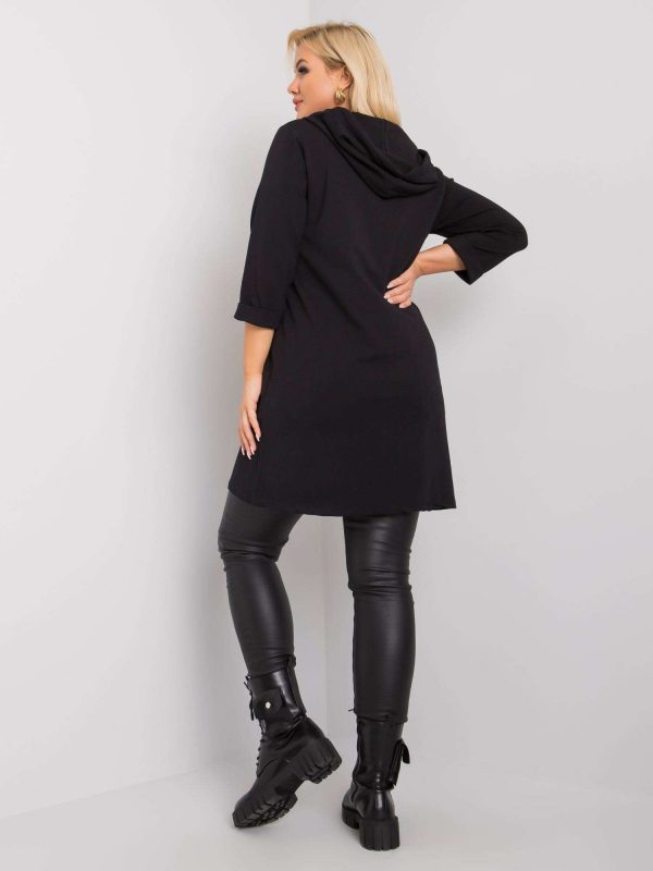 Victoria black plus size sweatshirt