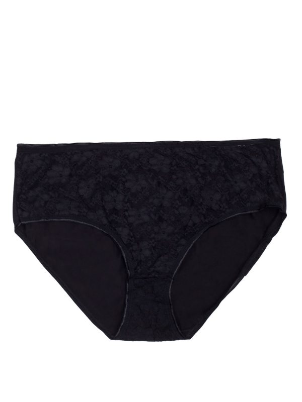 Black High Waist Panties