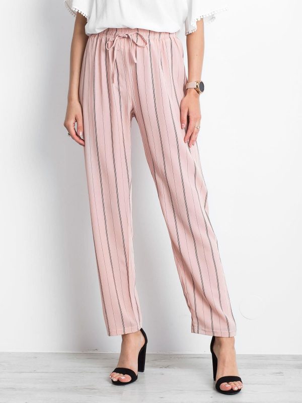 Pale pink pants Rediscover