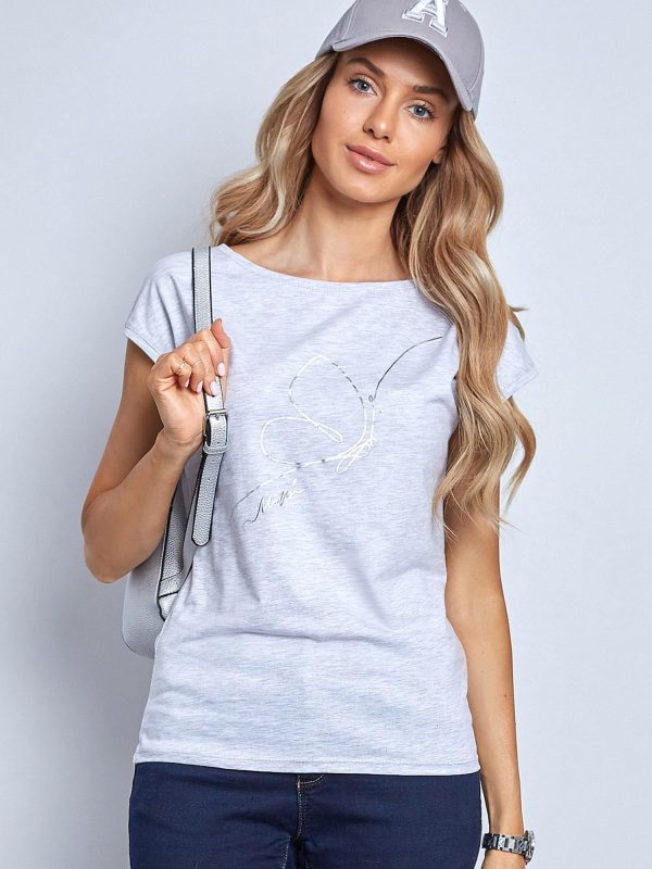 Grey Melodious T-shirt