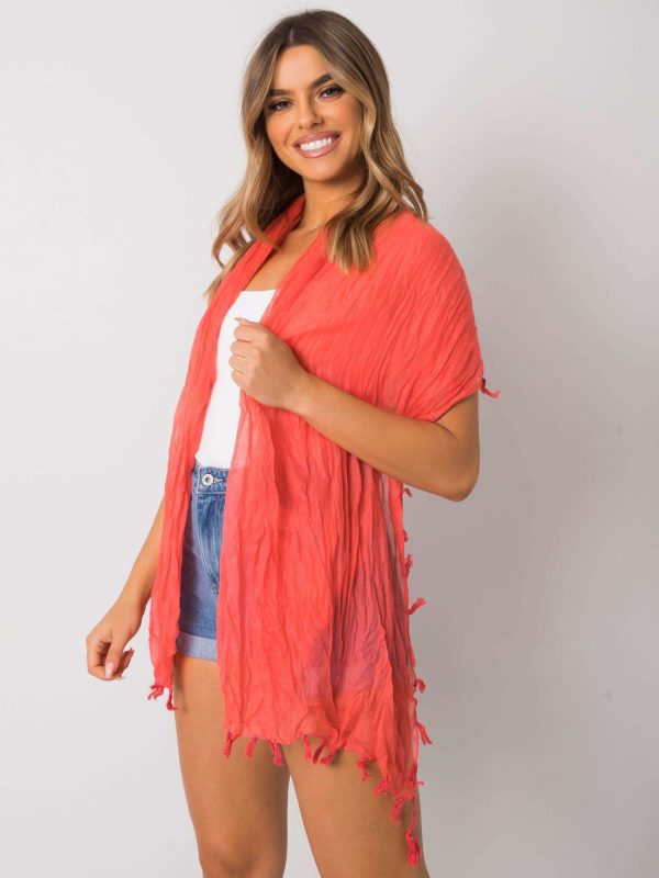 Coral Viscose Sling