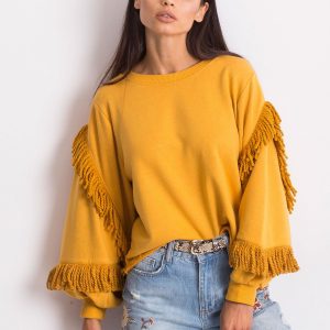 Silvia mustard sweatshirt