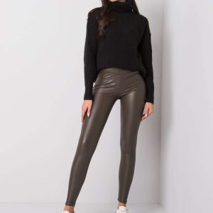 Dark khaki Briana Leggings RUE PARIS