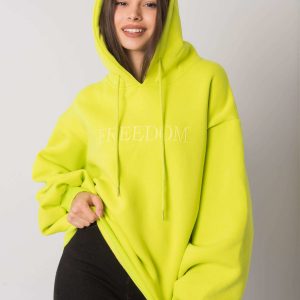 Carris RUE PARIS lime blue hoodie