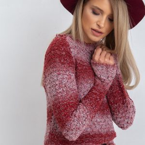 Burgundy Loop Sweater