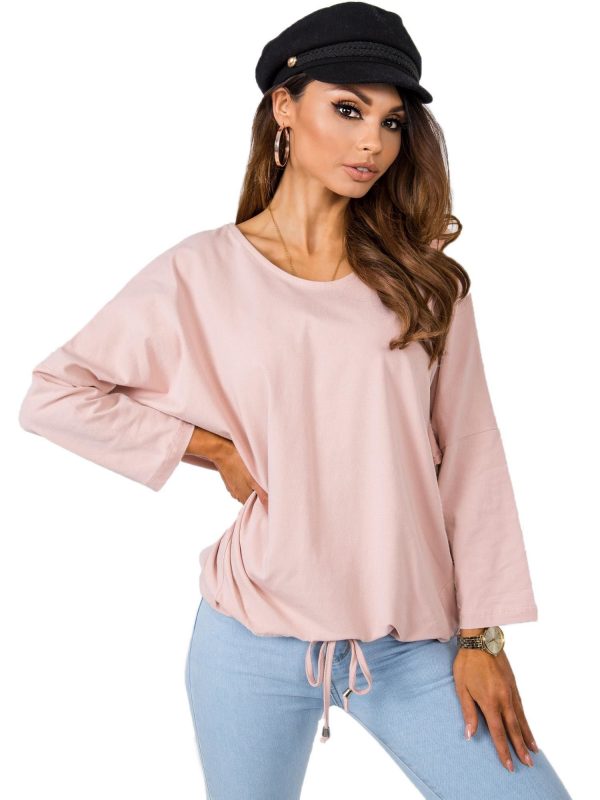 Dirty pink blouse Serafine