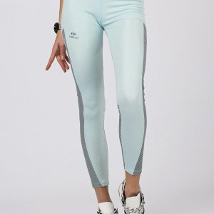 TOMMY LIFE Light Blue Sport Leggings