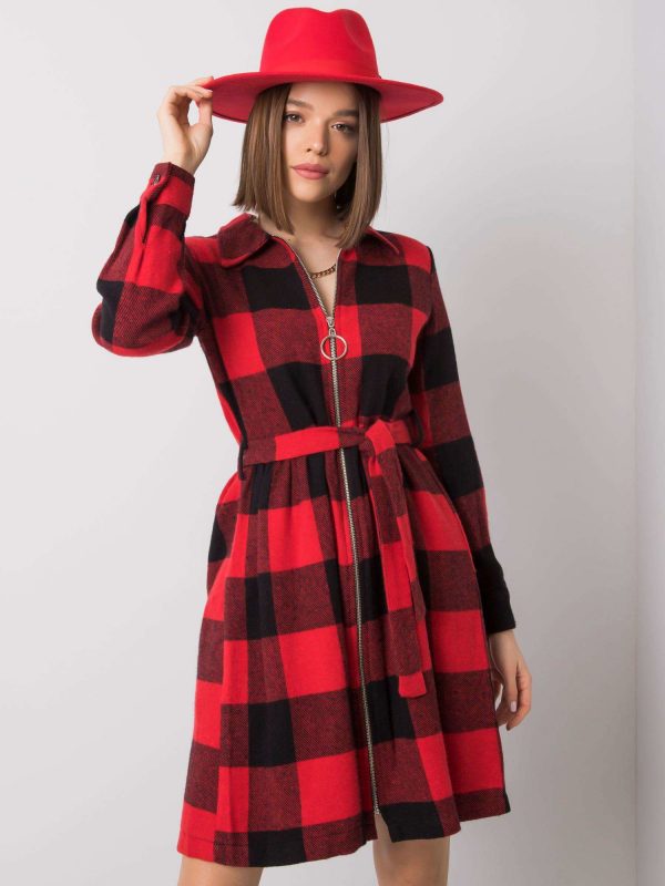 Ambrosia Red Plaid Dress