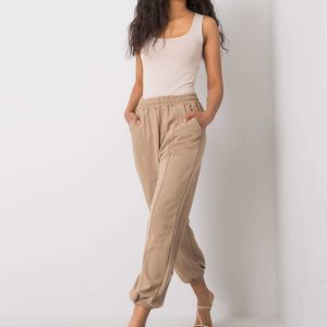 Dark beige sweatpants Maye