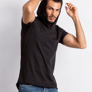 Men's Black T-Shirt Lifter