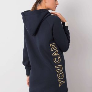 Navy blue sweatshirt Margaret FOR FITNESS