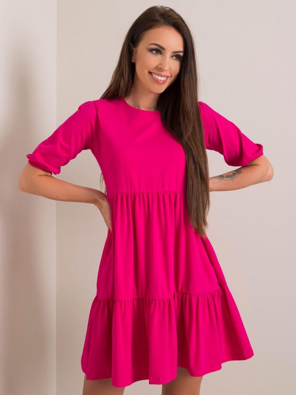 Fuchsia dress Perla RUE PARIS