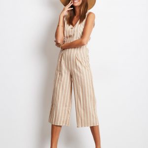 Beige Gobi Jumpsuit