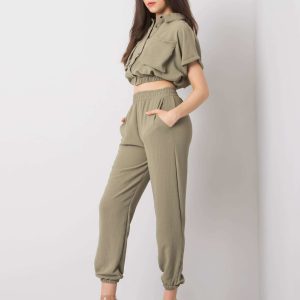 Khaki set Janis RUE PARIS