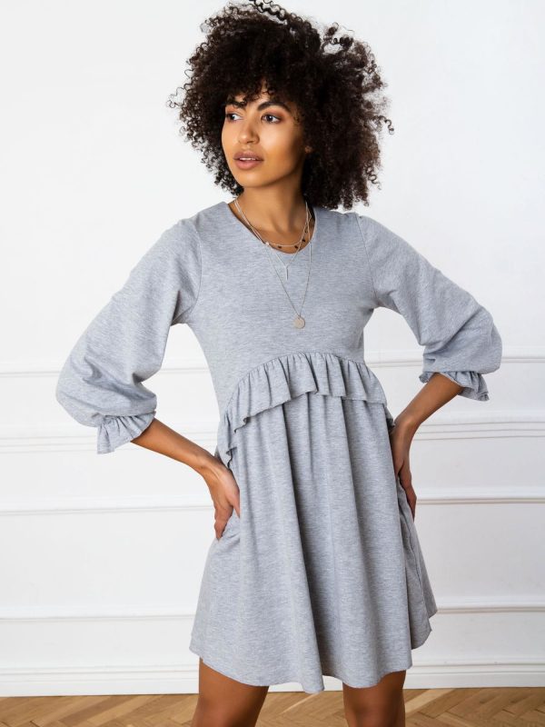 Verity Grey Dress