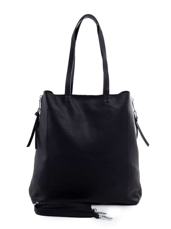 Black Eco Leather Bag