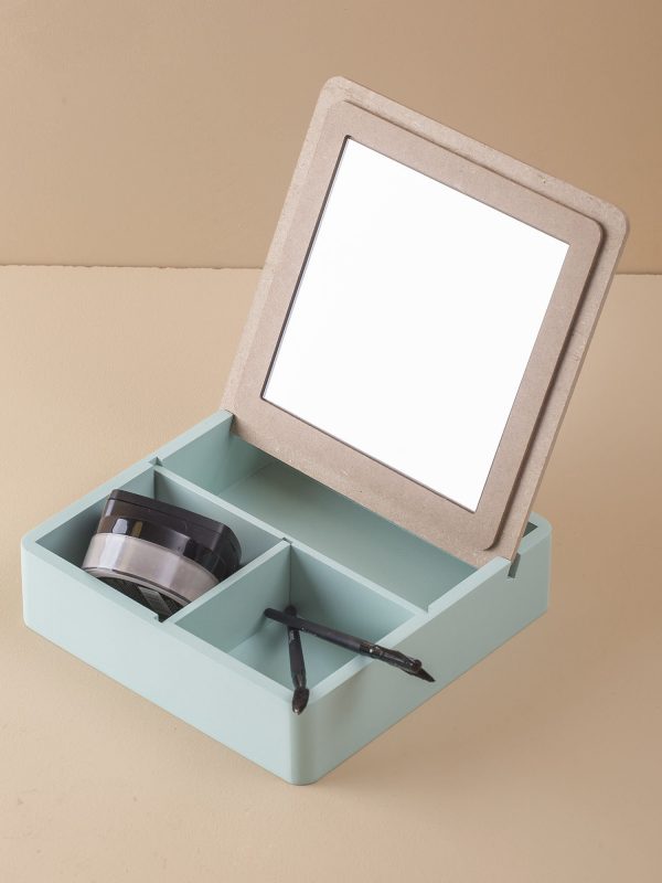 Mint Mirror Box