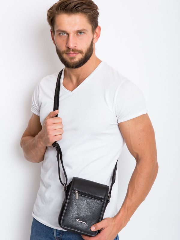 Black Small Men's Flip Bag