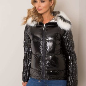 Black double-sided jacket Francesca