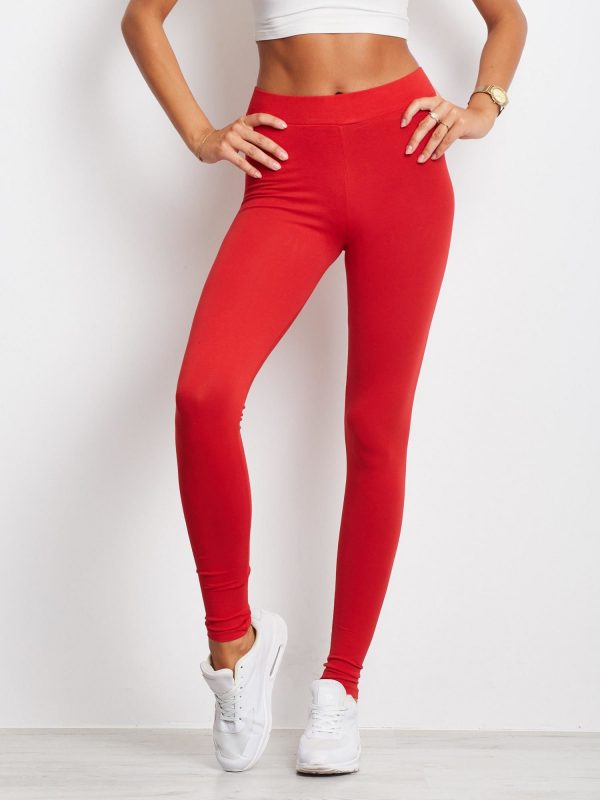 Red Leggings Basic