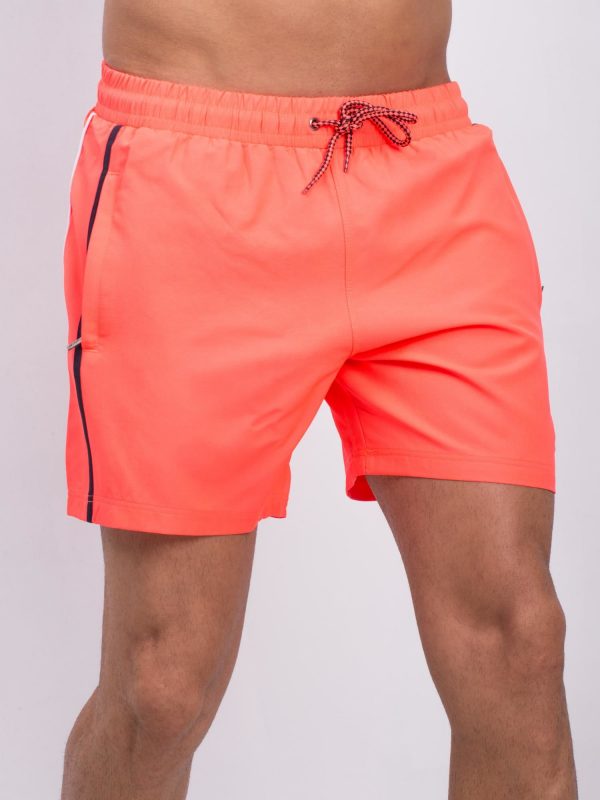 Fluo Coral Men's Shorts Honestly