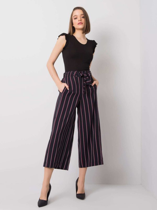 Navy blue trousers Valerie RUE PARIS