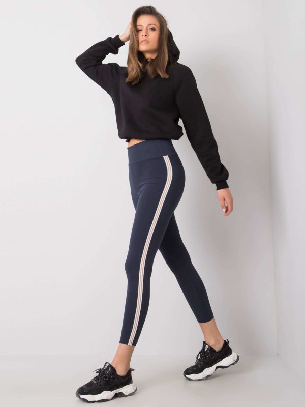 Navy blue leggings Kali RUE PARIS