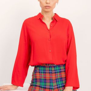 RUE PARIS Red shirt Devay