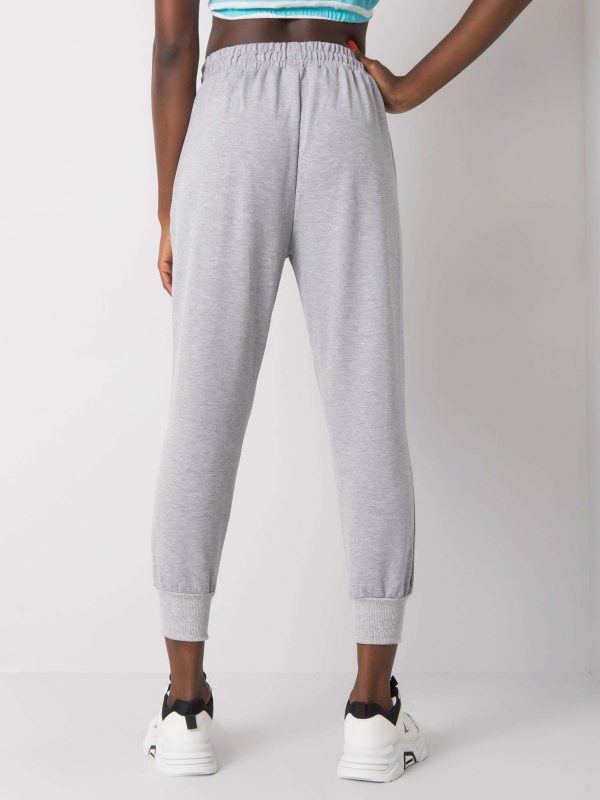 Grey Cailie Cotton Sweatpants