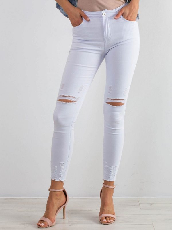 Imperial white jeans