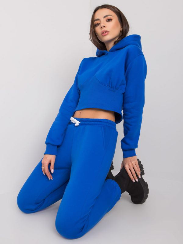 Dark blue sweatshirt set with Ambretta pants