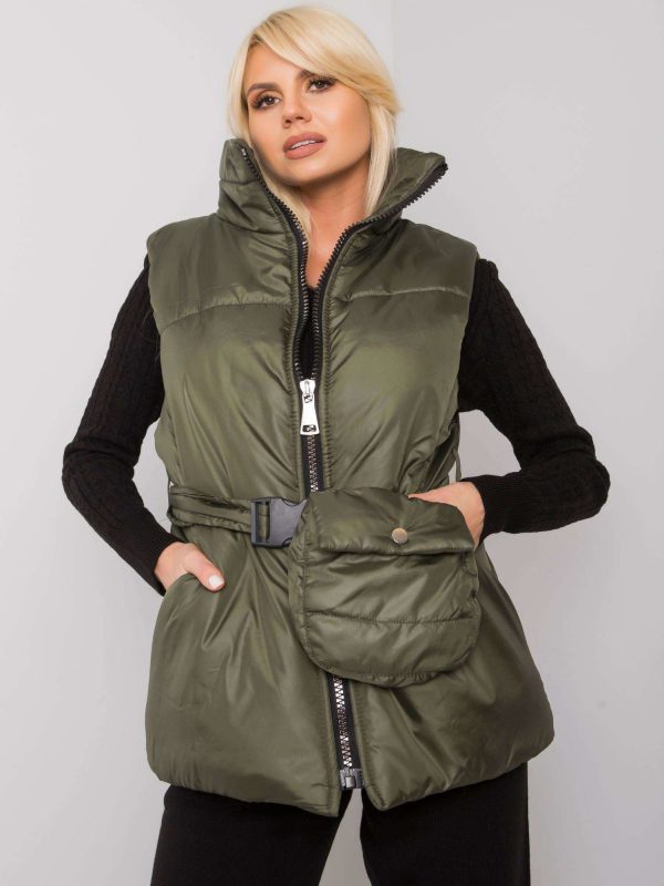 Khaki Effie Down Vest