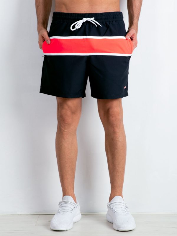 Navy Blue Mens Shorts Producer