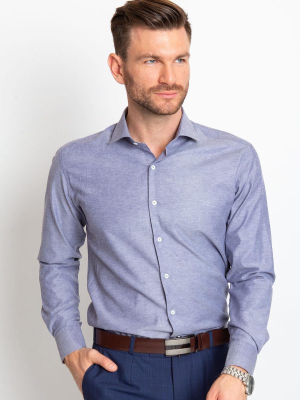 Men's blue shirt Scott